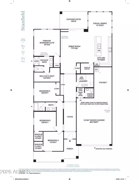 Floorplan - 11102 E Utah Ave, Mesa, AZ 85212 photo 1 of 1
