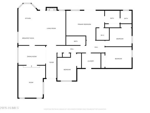 Floorplan - 319 E Hackamore St, Mesa, AZ 85201 photo 2 of 3