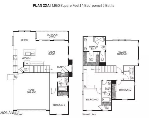 Floorplan - 9901 E Tamery Ave, Mesa, AZ 85212 photo 1 of 1