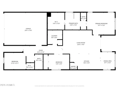 Floorplan - 10609 E Naranja Ave, Mesa, AZ 85209 photo 1 of 1