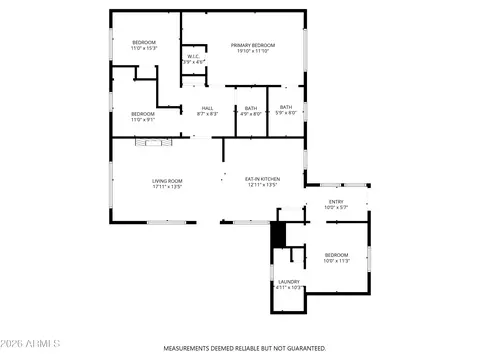 Floorplan - 2261 E Bramble Ave, Mesa, AZ 85204 photo 1 of 1
