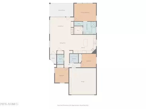 Floorplan - 4286 E Park Ave, Gilbert, AZ 85234 photo 1 of 2