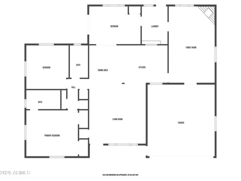 Floorplan - 6025 E Boise St, Mesa, AZ 85205 photo 1 of 1
