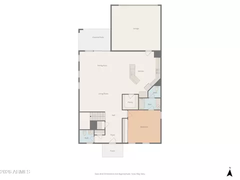 Floorplan - 4132 E Devon Dr, Gilbert, AZ 85296 photo 1 of 4