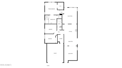 Floorplan - 4648 S Twinleaf Dr, Gilbert, AZ 85297 photo 1 of 1