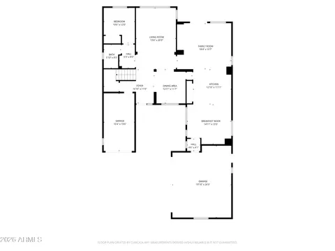 Floorplan - 3509 E Marlene Dr, Gilbert, AZ 85296 photo 2 of 3