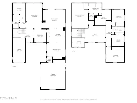 Floorplan - 3509 E Marlene Dr, Gilbert, AZ 85296 photo 1 of 3