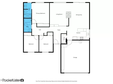 Floorplan - 3410 W Juniper Ave, Phoenix, AZ 85053 photo 1 of 1