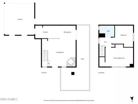 Floorplan - 731 E North Ln #2, Phoenix, AZ 85020 photo 3 of 3