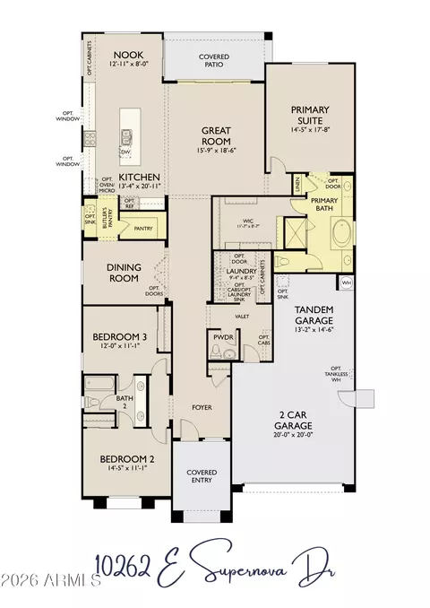 Floorplan - 10262 E Supernova Dr, Mesa, AZ 85212 photo 1 of 1