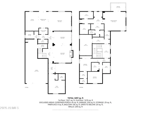 Floorplan - 1917 E Azalea Ct, Gilbert, AZ 85298 photo 1 of 1
