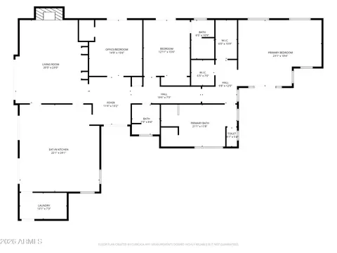 Floorplan - 2126 E Pasadena Ave, Phoenix, AZ 85016 photo 1 of 1
