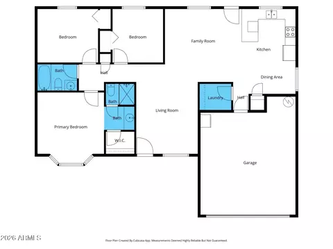 Floorplan - 744 E Appaloosa Rd, Gilbert, AZ 85296 photo 2 of 2
