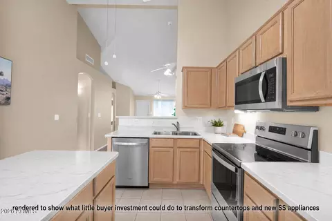 Kitchen - 5808 E Brown Rd #36, Mesa, AZ 85205 photo 3 of 5