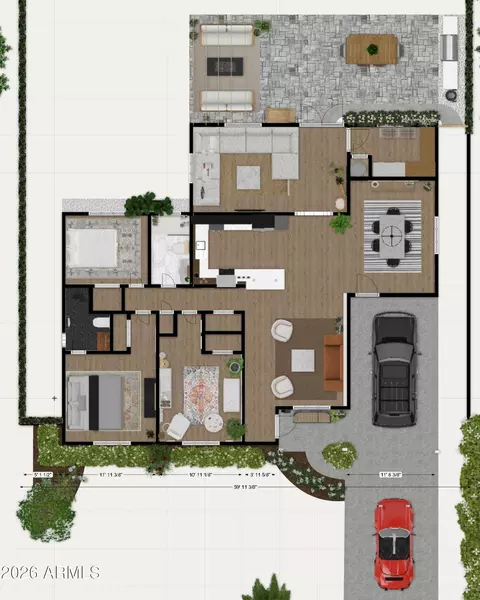 Floorplan - 3436 E Glenrosa Ave, Phoenix, AZ 85018 photo 2 of 2