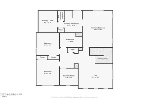 Floorplan - 9908 E Kinetic Dr, Mesa, AZ 85212 photo 2 of 2