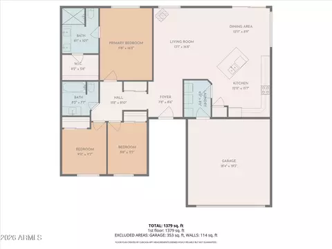Floorplan - 3944 N 14th St, Phoenix, AZ 85014 photo 1 of 1