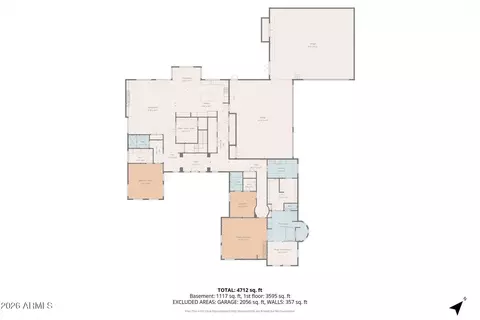 Floorplan - 8238 E Kramer Cir, Mesa, AZ 85207 photo 2 of 6