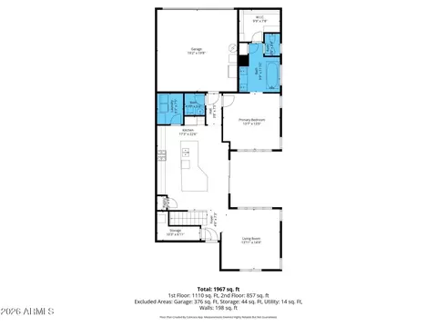 Floorplan - 3940 E Turley St, Gilbert, AZ 85295 photo 5 of 8