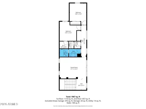 Floorplan - 3940 E Turley St, Gilbert, AZ 85295 photo 7 of 8