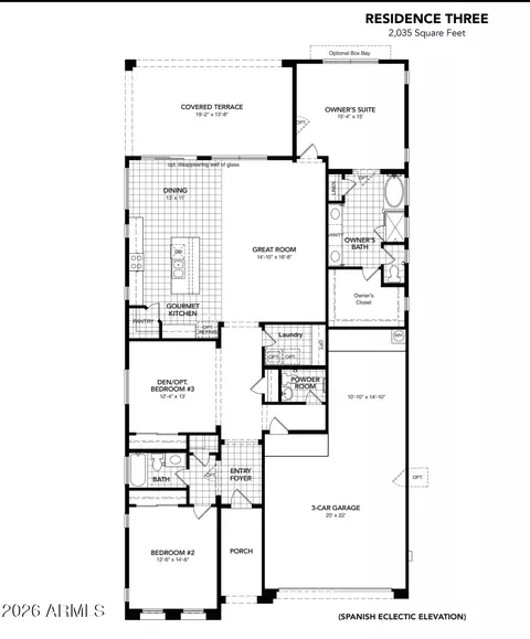 Floorplan - 5735 E Sayan St, Mesa, AZ 85215 photo 1 of 2
