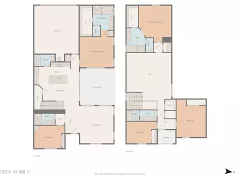 Floorplan - 1015 S Annie Ln, Gilbert, AZ 85296 photo 1 of 1