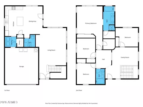 Floorplan - 4331 E Cullumber St, Gilbert, AZ 85234 photo 3 of 3