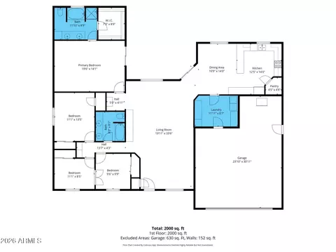 Floorplan - 4744 E Halifax St, Mesa, AZ 85205 photo 1 of 1