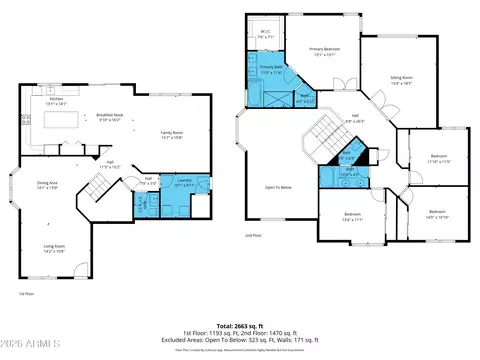 Floorplan - 4659 E Harwell St, Gilbert, AZ 85234 photo 3 of 3