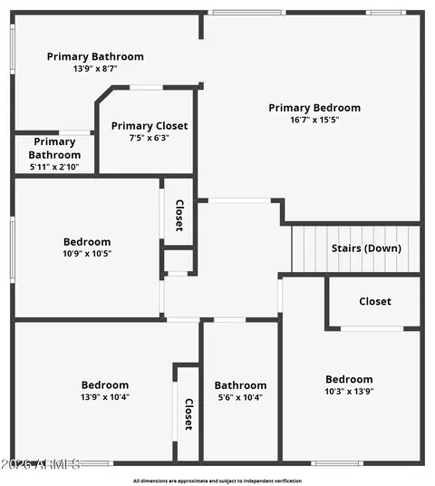 Floorplan - 4266 E Millbrae Ln, Gilbert, AZ 85234 photo 2 of 2