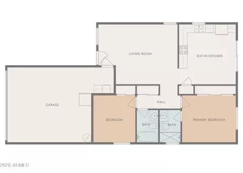 Floorplan - 4253 N 112th Ave, Phoenix, AZ 85037 photo 1 of 1
