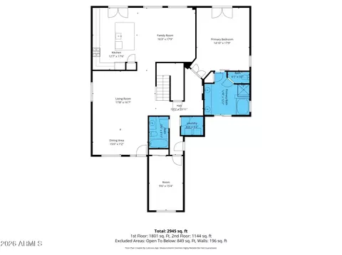 Floorplan - 11352 E Sonrisa Ave, Mesa, AZ 85212 photo 1 of 6