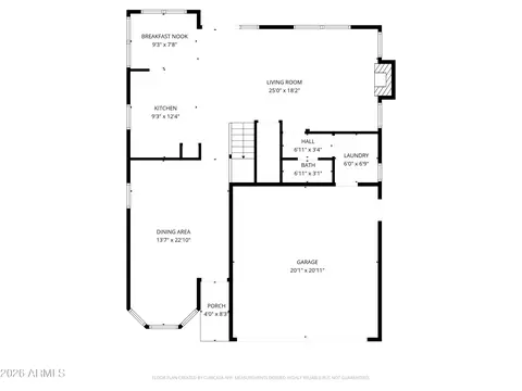 Floorplan - 4402 E Gatewood Rd, Phoenix, AZ 85050 photo 4 of 6