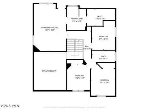 Floorplan - 4402 E Gatewood Rd, Phoenix, AZ 85050 photo 5 of 6