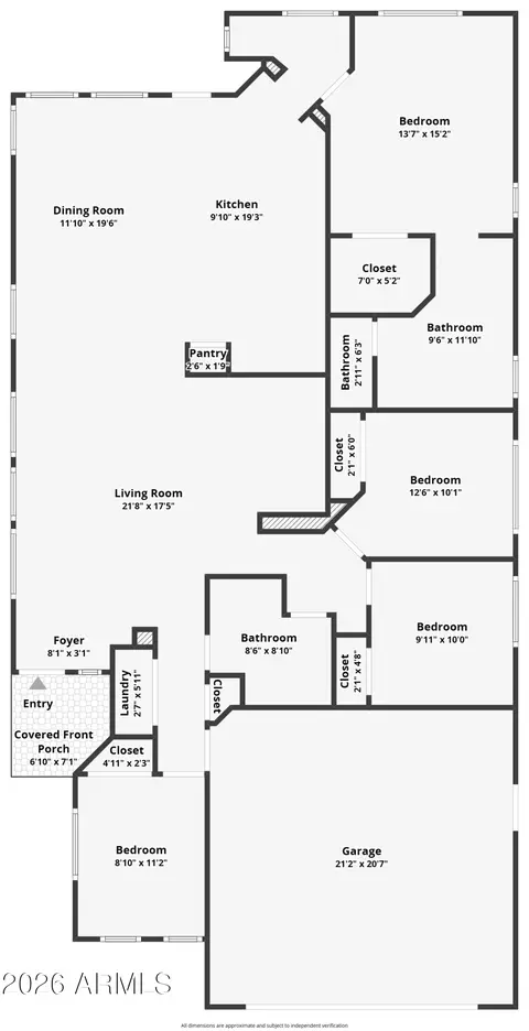 Floorplan - 4097 E Wagon Cir, Gilbert, AZ 85297 photo 1 of 1