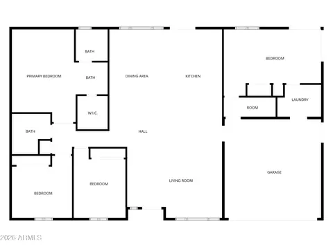 Floorplan - 2324 E Cortez St, Phoenix, AZ 85028 photo 1 of 1