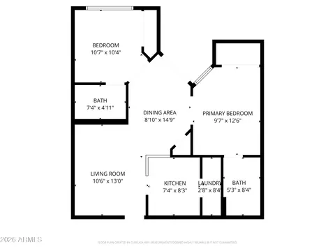 Floorplan - 1701 E Colter St #303, Phoenix, AZ 85016 photo 1 of 1