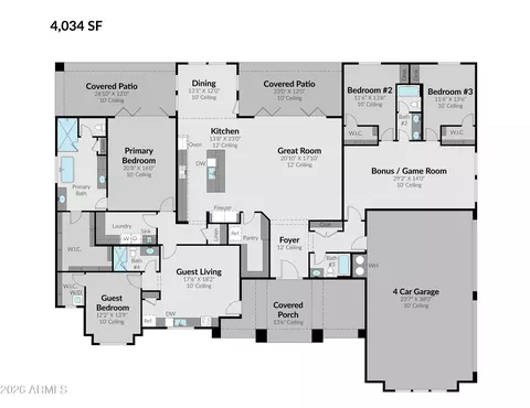 Floorplan - 15353 S 229th Ter, Mesa, AZ 85212 photo 1 of 1
