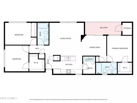 Floorplan - 2134 E Broadway Rd #2011, Tempe, AZ 85282 photo 1 of 1