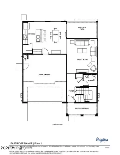 Floorplan - 8609 E Posada Ave, Mesa, AZ 85212 photo 2 of 2
