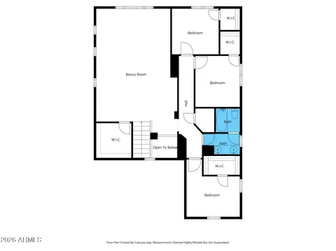 Floorplan - 2559 E Penedes Dr, Gilbert, AZ 85298 photo 4 of 6