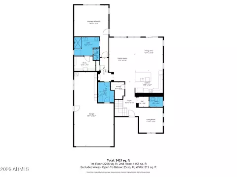 Floorplan - 2559 E Penedes Dr, Gilbert, AZ 85298 photo 1 of 6