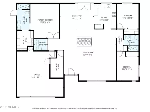 Floorplan - 4242 E Sheena Dr, Phoenix, AZ 85032 photo 4 of 5