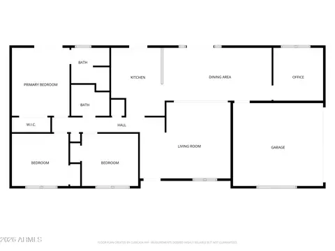 Floorplan - 3332 E Medlock Dr, Phoenix, AZ 85018 photo 1 of 1