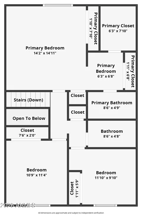 Floorplan - 1730 Ellis Dr, Tempe, AZ 85282 photo 2 of 4