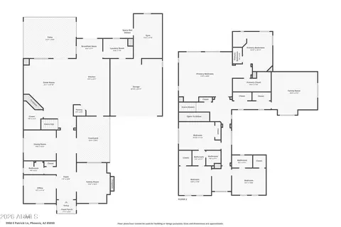 Floorplan - 3950 E Patrick Ln, Phoenix, AZ 85050 photo 3 of 3