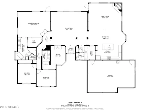 Floorplan - 4575 Encinas Ave, Gilbert, AZ 85234 photo 1 of 1