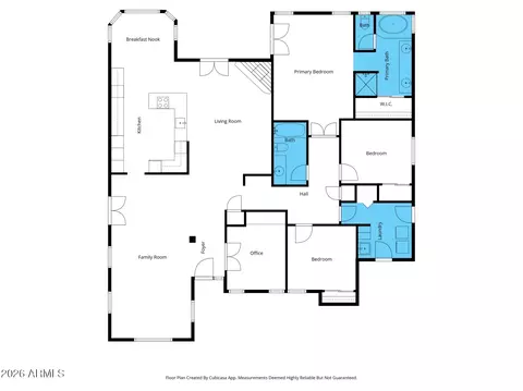 Floorplan - 3107 E Nance St, Mesa, AZ 85213 photo 2 of 2