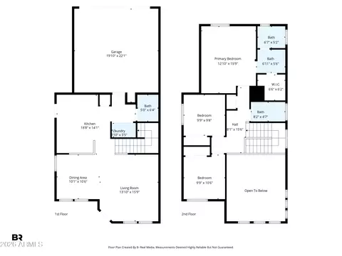 Floorplan - 1541 S Malabar Ln, Gilbert, AZ 85296 photo 1 of 3