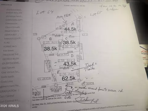 XX000 E Gods View Drive #PARCEL D, Morristown, AZ 85342